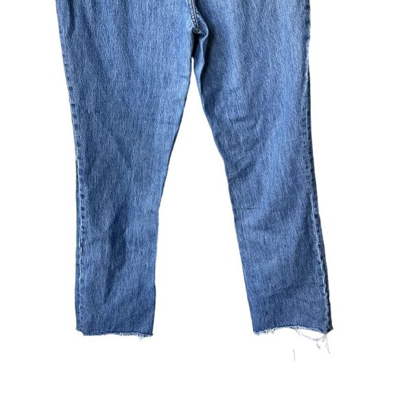 BLANKNYC The Cooper Long Slim Straight Size 29 High Rise Split Hem Jean - Picture 7 of 11